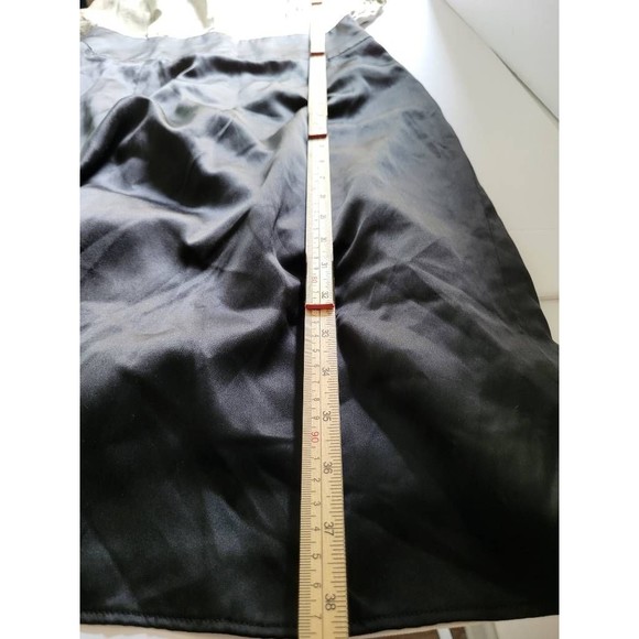 MAXMARA Womens A Line Dress Beige Black Color Block Jewel Neck Cap Sleev… - Picture 3 of 5